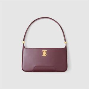 BURBERRY Leather Tb Shoulder Bag