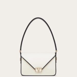 VALENTINO GARAVANI  Leather Letter Shoulder Bag